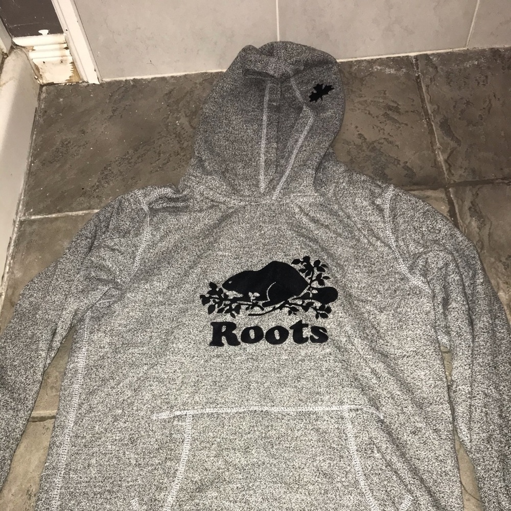Roots Salt and pepper hoodie